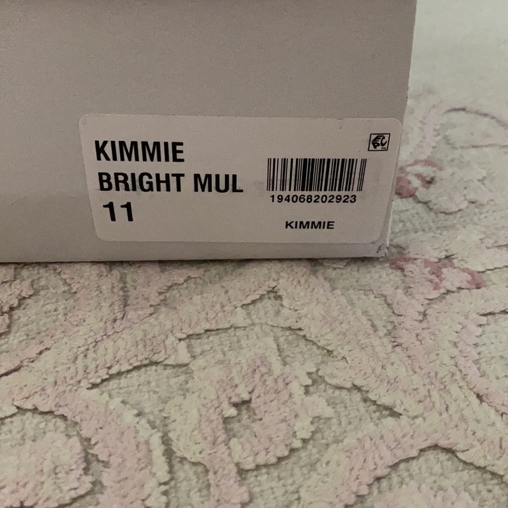 Nib Steve Madden Neon Platform Kimmie Sandal - image 5